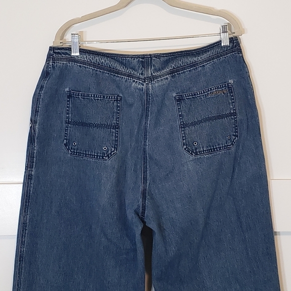 Lauren Ralph Lauren High Rise Denim Blue Jeans Size 16 Cotton Pockets - Picture 12 of 16